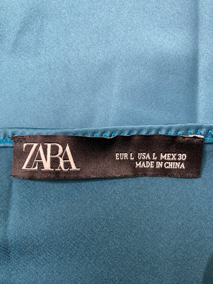 ZARA/ザラ/ワンピース/ワンピース/ドレス/ブルー/L