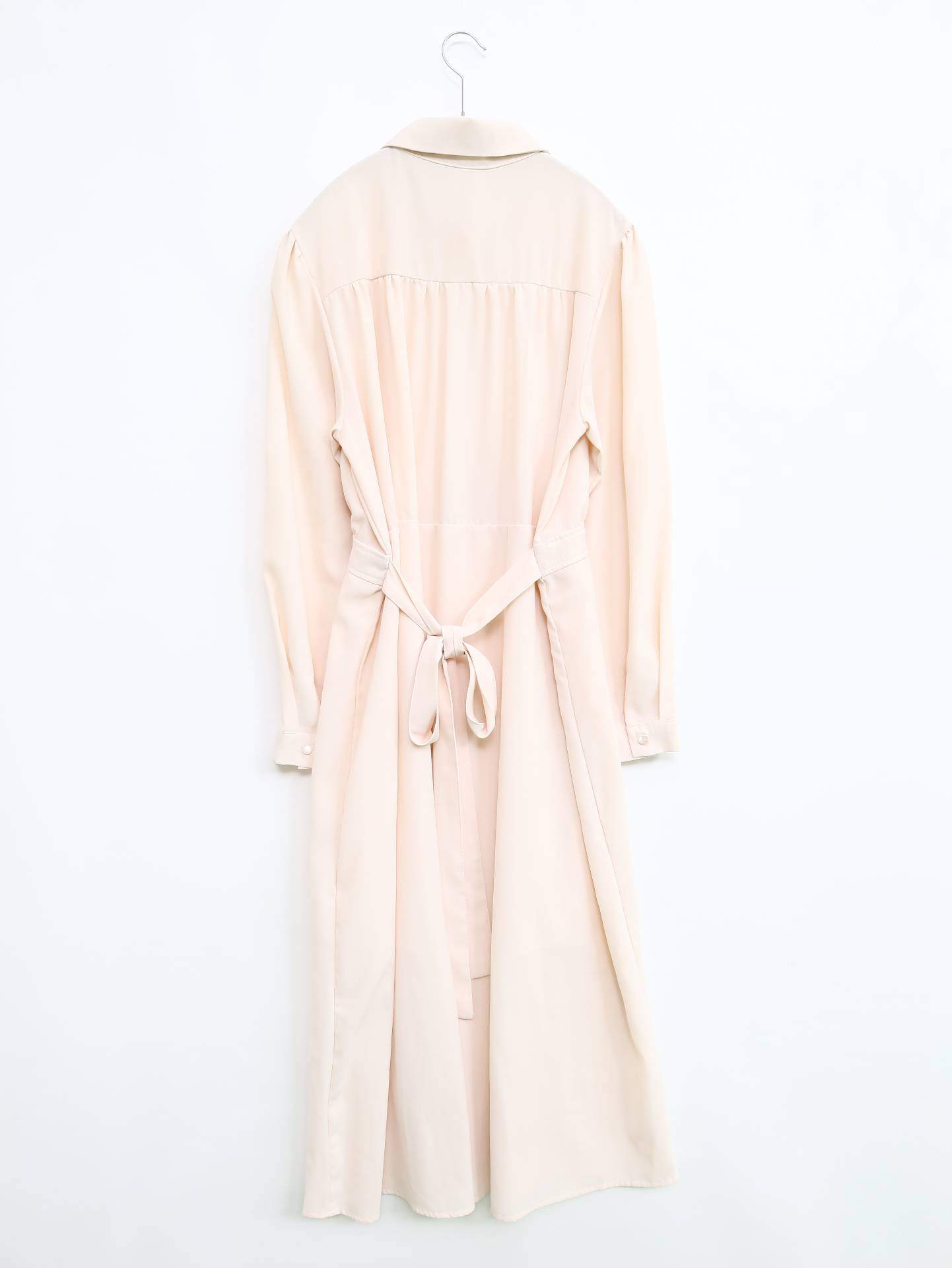 シャツワンピース/ワンピース/ドレス/オレンジ