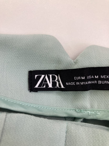 ZARA/ザラ/スラックス/パンツ/ライトグリーン/M