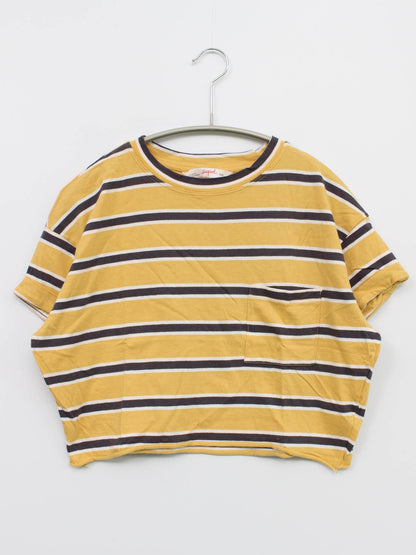 supre/Tシャツ/カットソー/トップス/イエロー/XXS