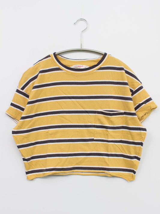 supre/Tシャツ/カットソー/トップス/イエロー/XXS