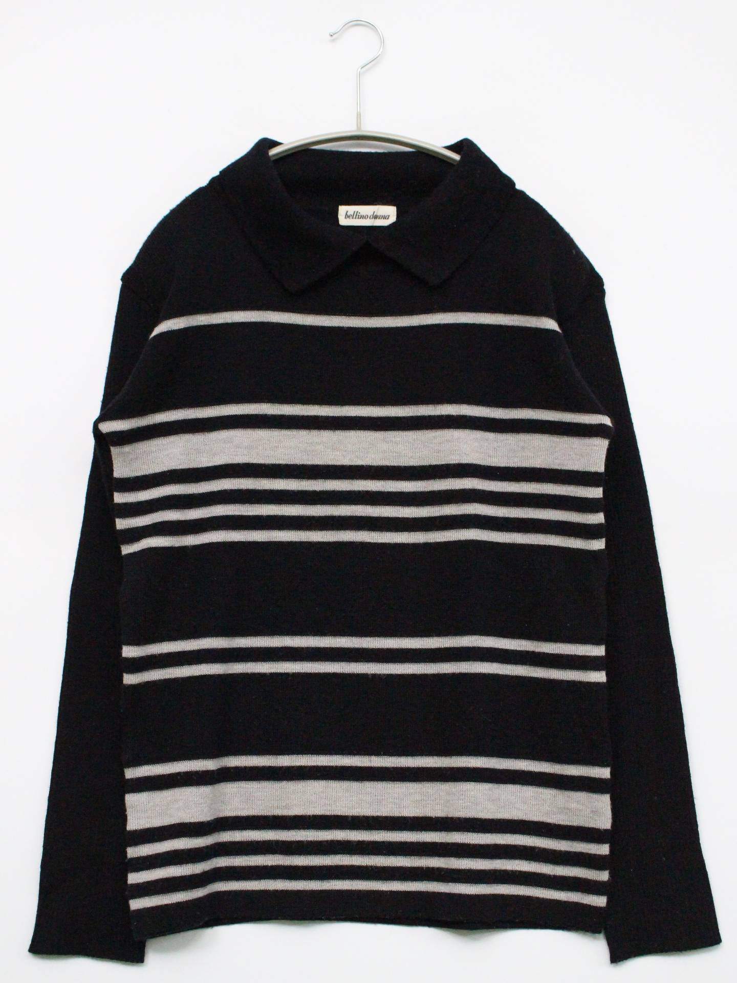 bellino dena/ニット/セーター/トップス/ブラック/M