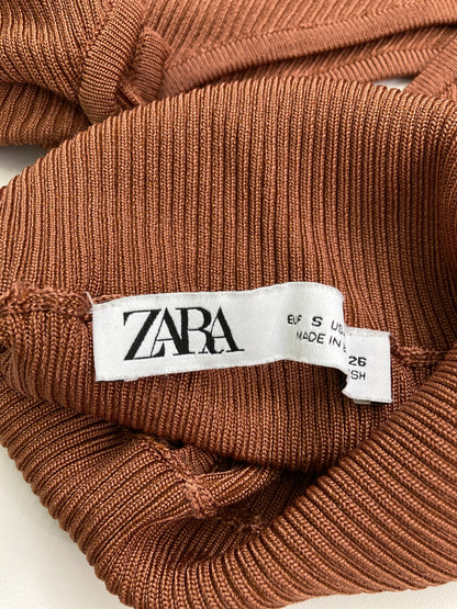 ZARA/ザラ/ニット/セーター/トップス/ブラウン/S