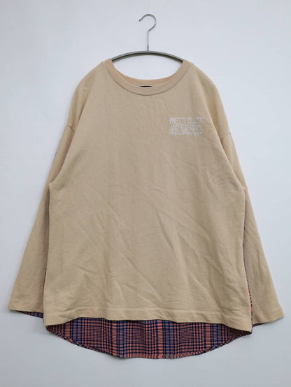 ZARA/ザラ/Tシャツ/カットソー/トップス/ベージュ/S