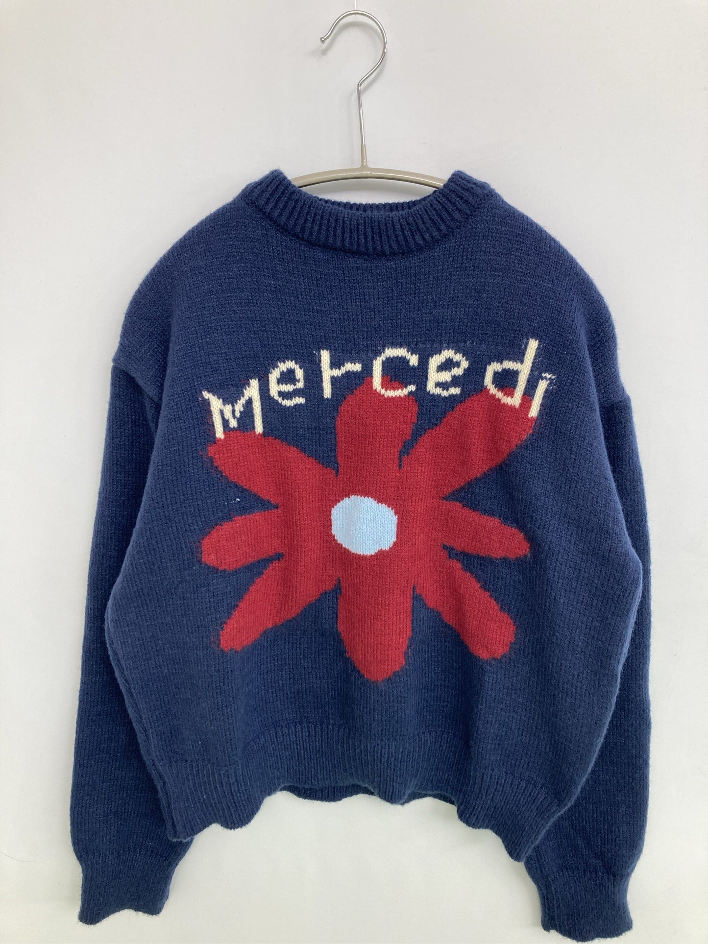 Achic/アシック/ニット/セーター/トップス/ネイビー