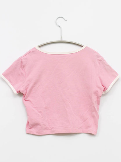 Bimbo/Tシャツ/カットソー/トップス/ピンク/S