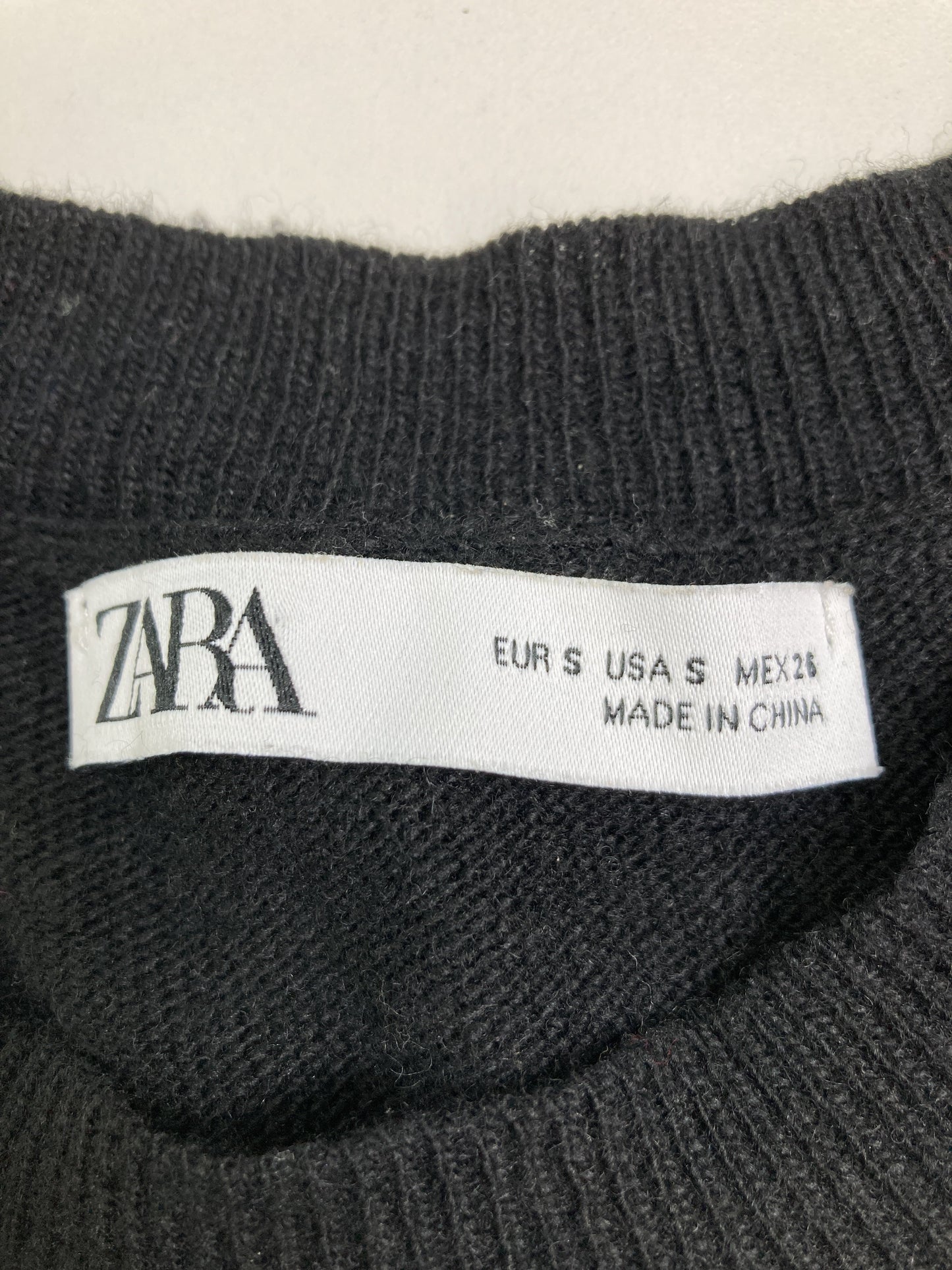 ZARA/ザラ/Tシャツ/カットソー/トップス/ブラック/S