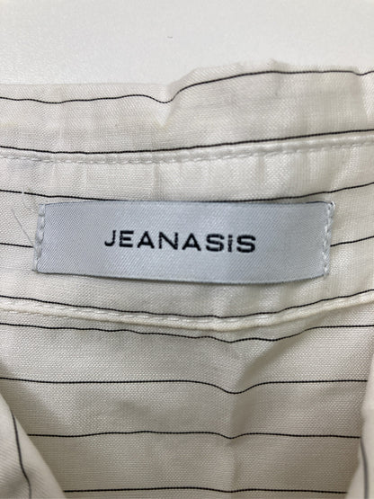 JEANASIS/ジーナシス/シャツ/ブラウス/トップス/ホワイト/F