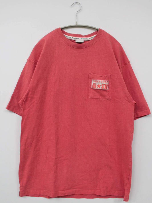 CONVERSE/コンバース/Tシャツ/カットソー/トップス/ピンク/XL