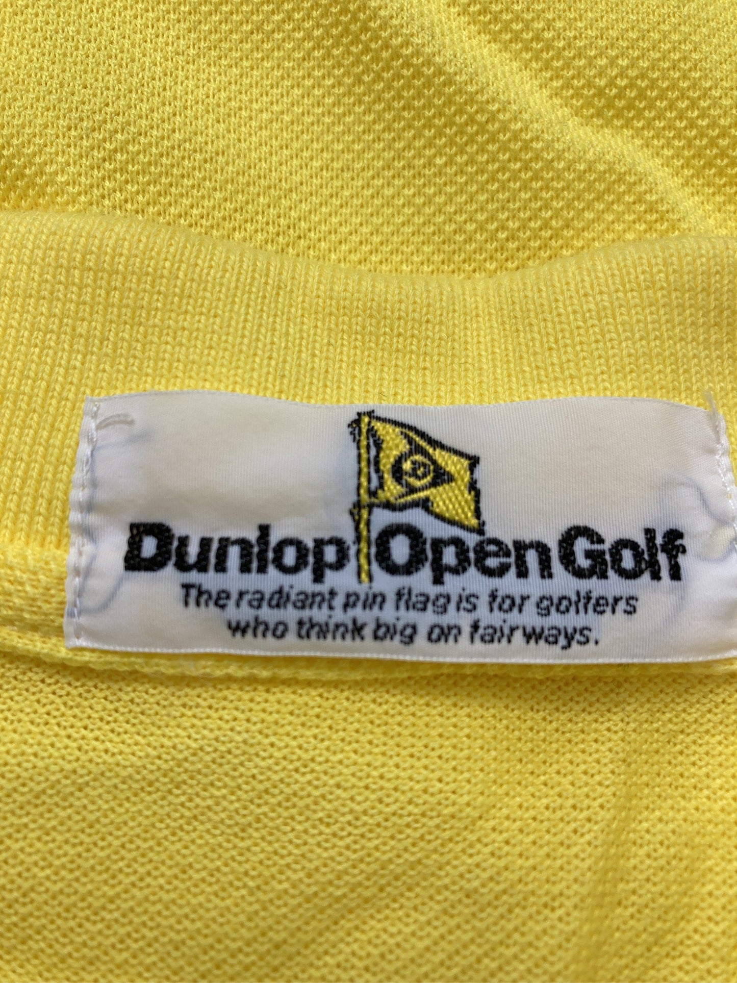 Dunlop Open Golf/ポロシャツ/トップス/イエロー/M