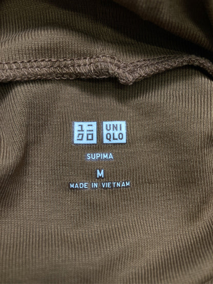 UNIQLO/ユニクロ/Tシャツ/カットソー/トップス/ブラウン/M