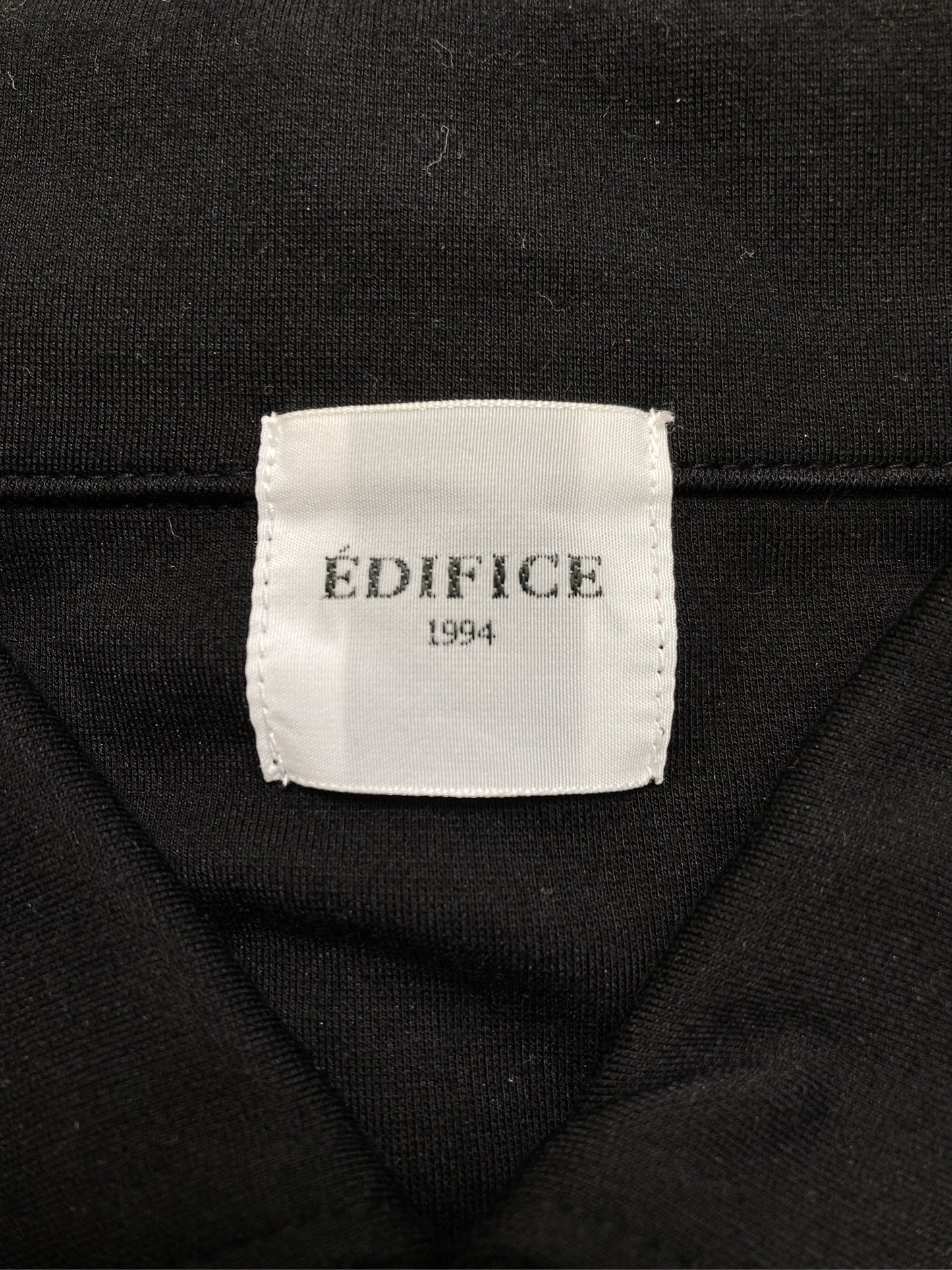 EDIFICE/エディフィス/ポロシャツ/トップス/ブラック/L