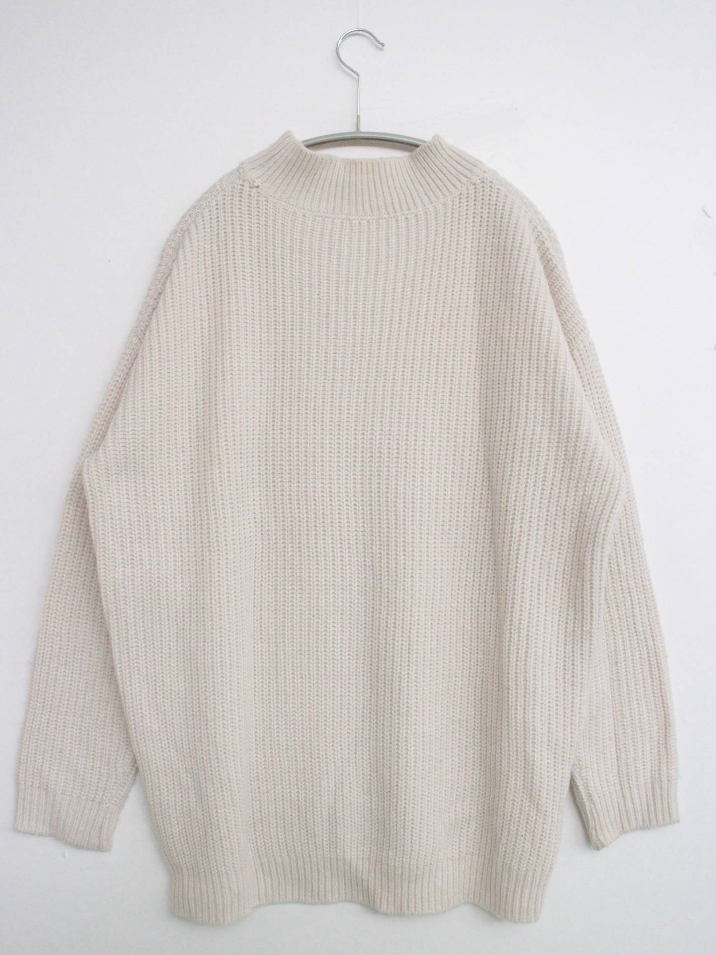 GLACIER/グラシア/ニット/セーター/トップス/アイボリー/M