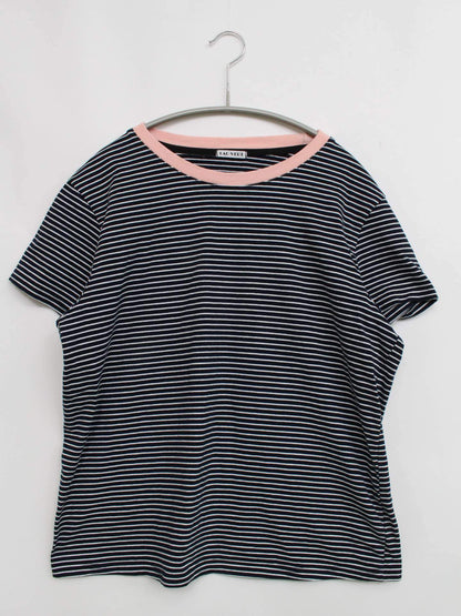 LAC-VERT/Tシャツ/カットソー/トップス/ブラック/FREE