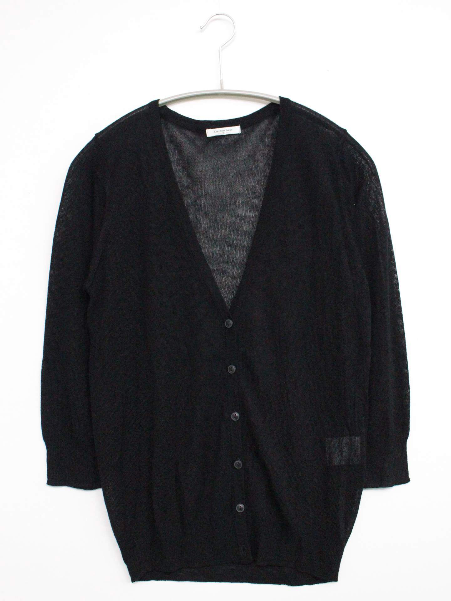 Comfort basic/カーディガン/ボレロ/トップス/ブラック/M