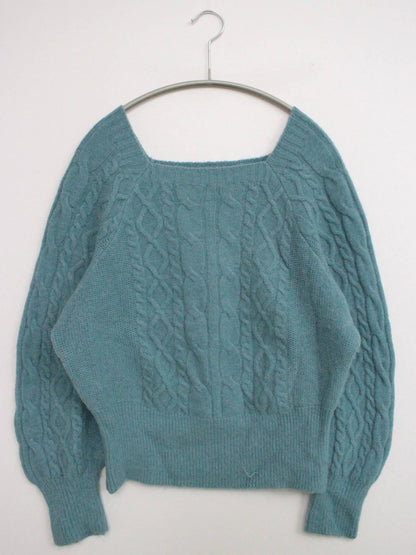 MAISON DE THERESE/ニット/セーター/トップス/グリーン