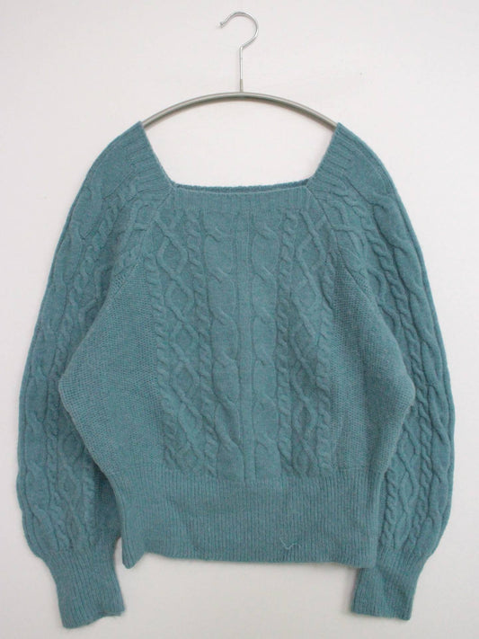 MAISON DE THERESE/ニット/セーター/トップス/グリーン