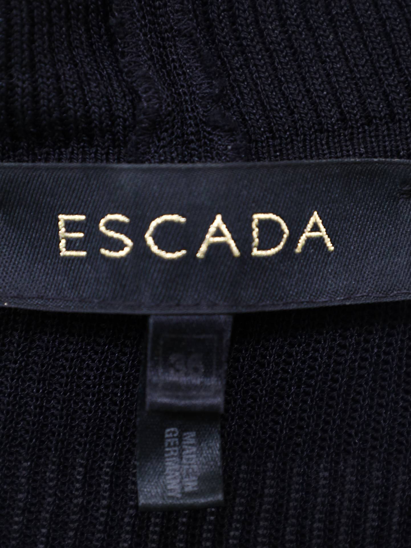 ESCADA/ニット/セーター/トップス/ブラック/36