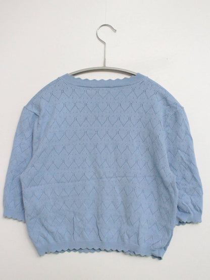 ZARA/ザラ/カーディガン/ボレロ/トップス/スカイブルー/EUR M/USA M/ MEX 28
