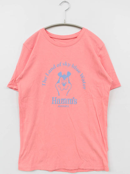 Tシャツ/カットソー/トップス/ピンク/F