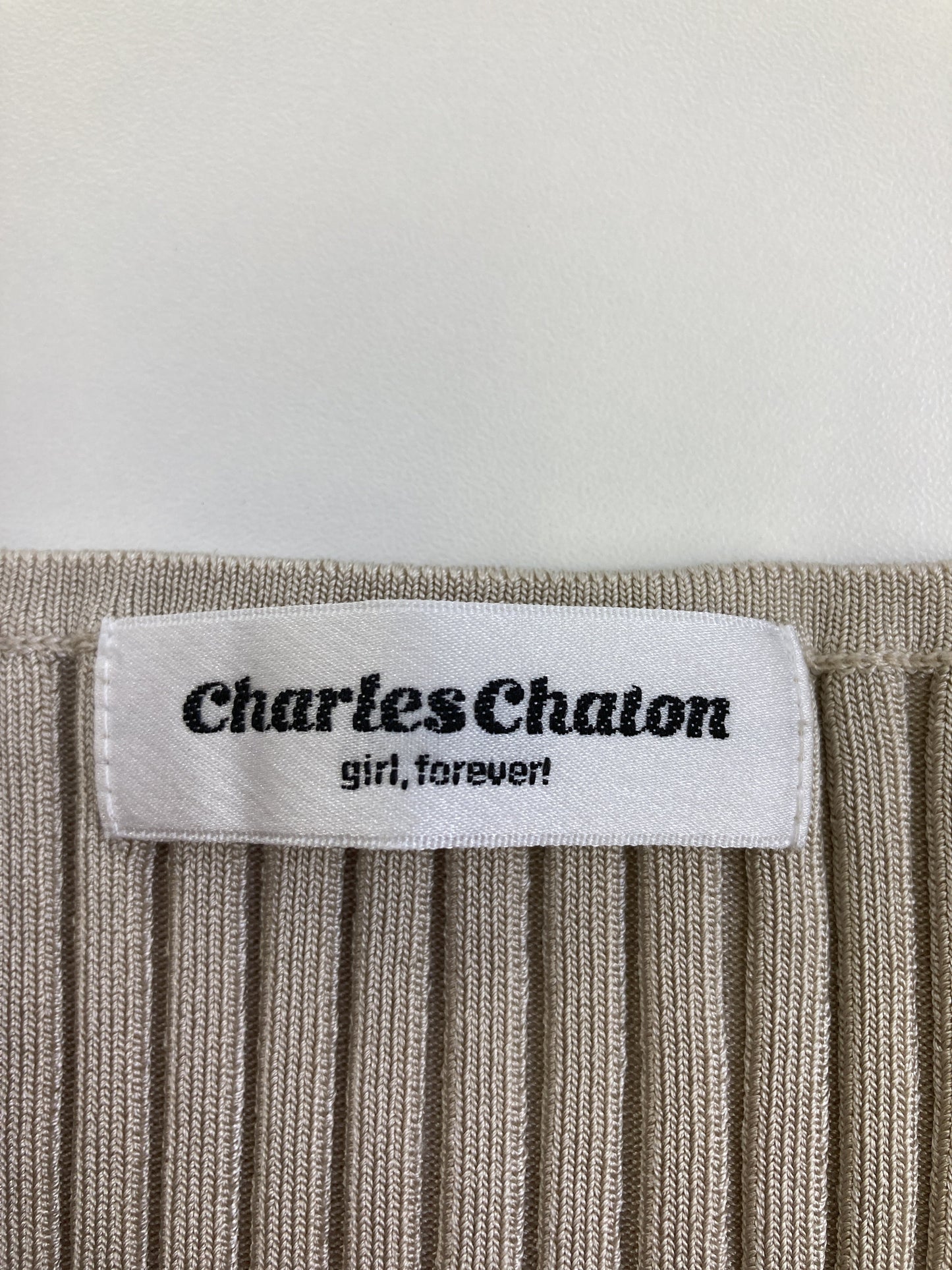 charles chaton/ベスト/トップス/ベージュ/F