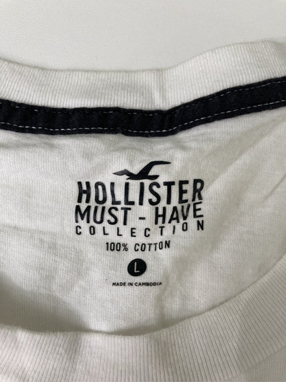 HOLLISTER/ホリスター/Tシャツ/カットソー/トップス/ホワイト/L