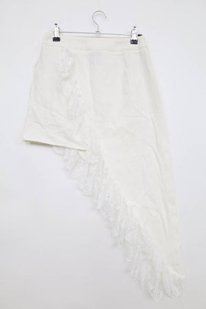 CIDER/サイダー/ショート/ミニスカート/スカート/ホワイト/XS