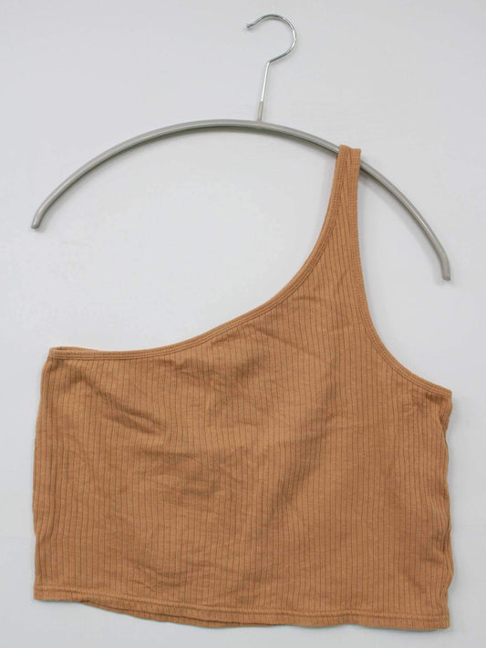 MOUSSY/マウジー/Tシャツ/カットソー/トップス/ベージュ/FREE