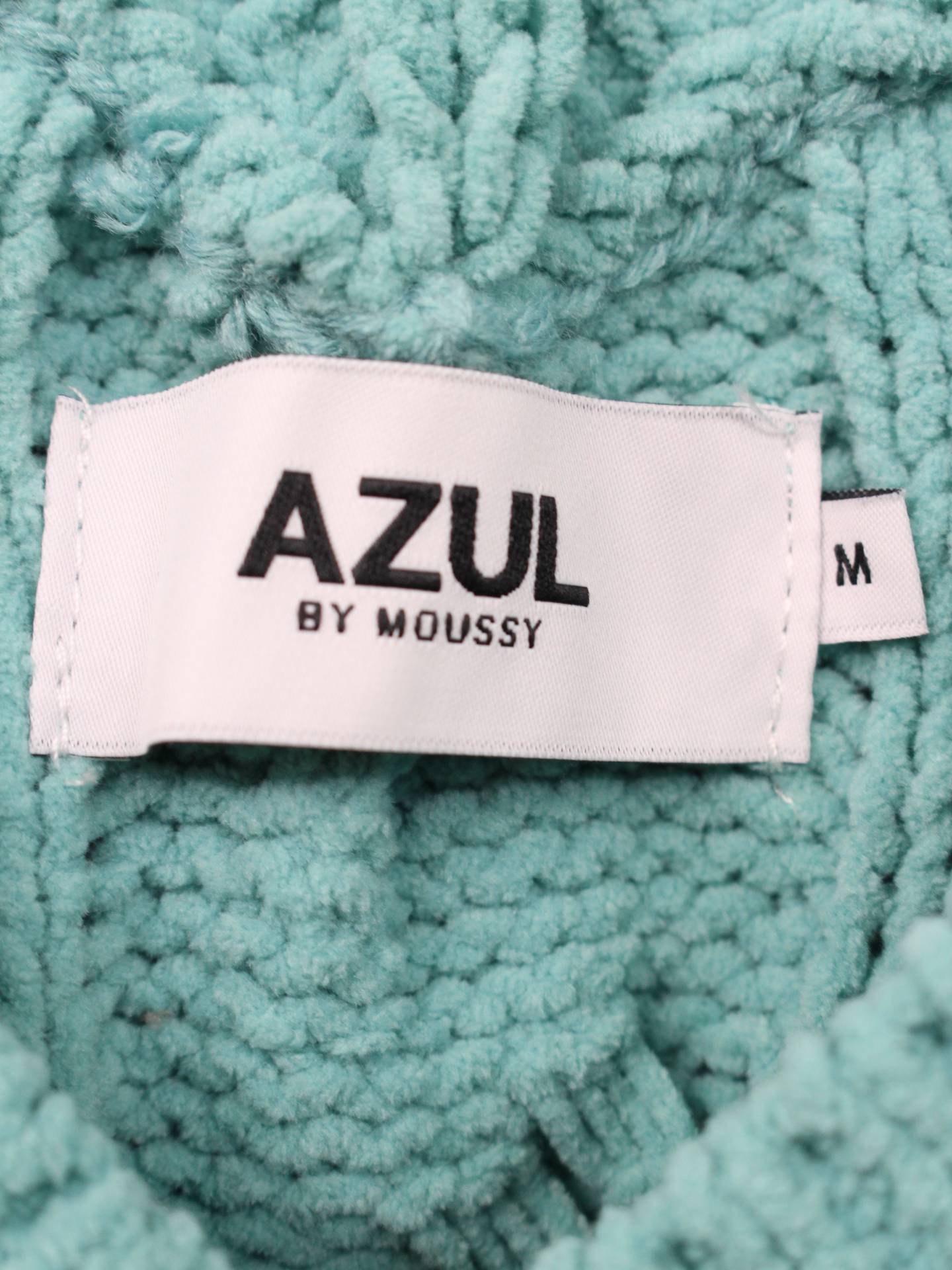 AZUL/ニット/セーター/トップス/ブルー/M