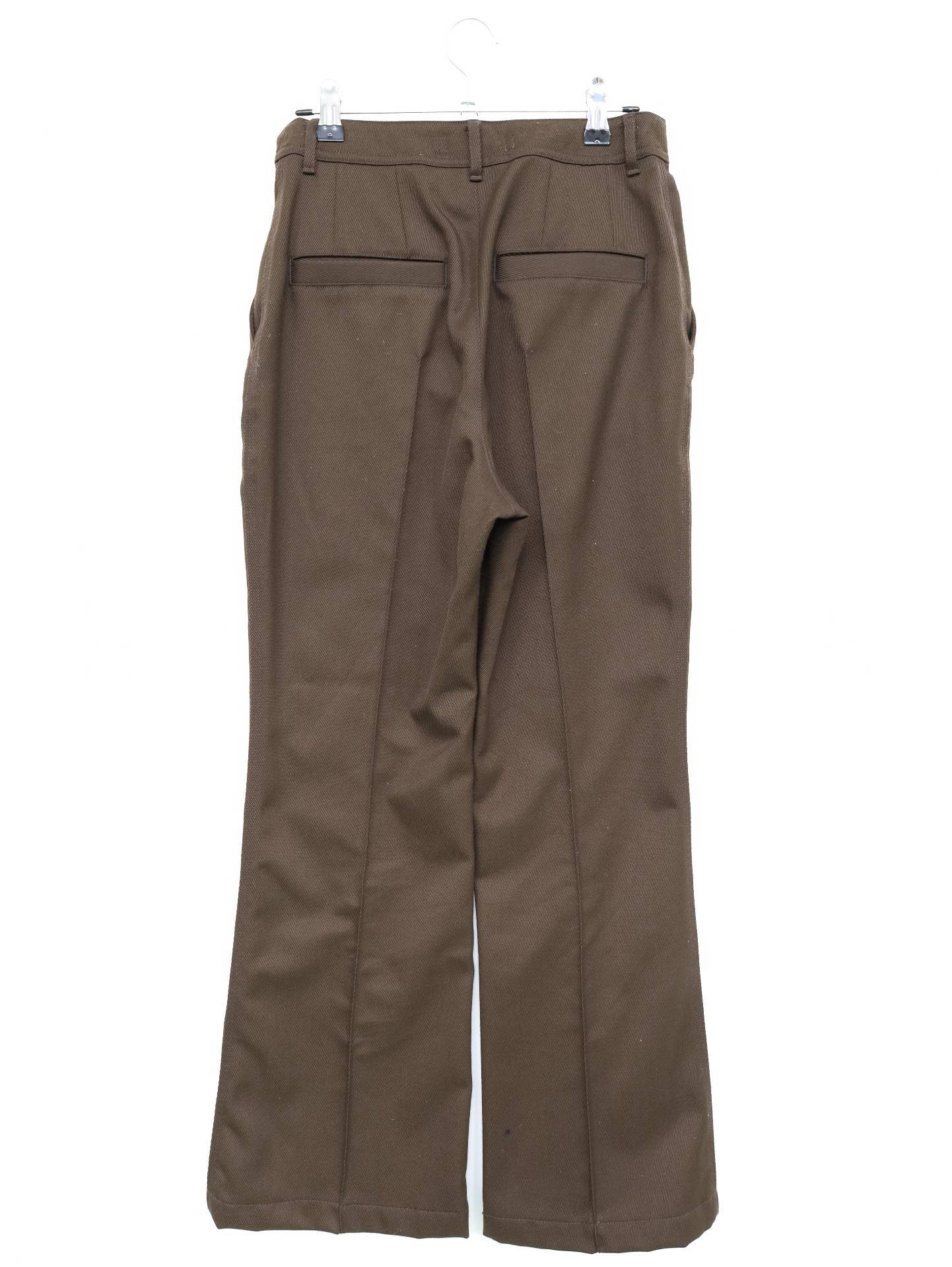 PUBLIC DENIM/スラックス/パンツ/ブラウン/1