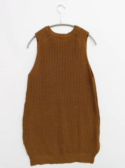 RafRaf/ニット/セーター/トップス/ブラウン/L