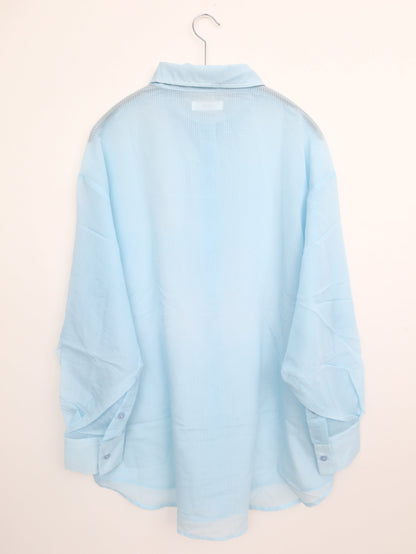 WEGO/ウィゴー/シャツ/ブラウス/トップス/スカイブルー/Free