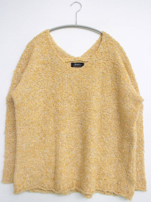 AZUL by MOUSSY/アズールバイマウジー/ニット/セーター/トップス/イエロー/S