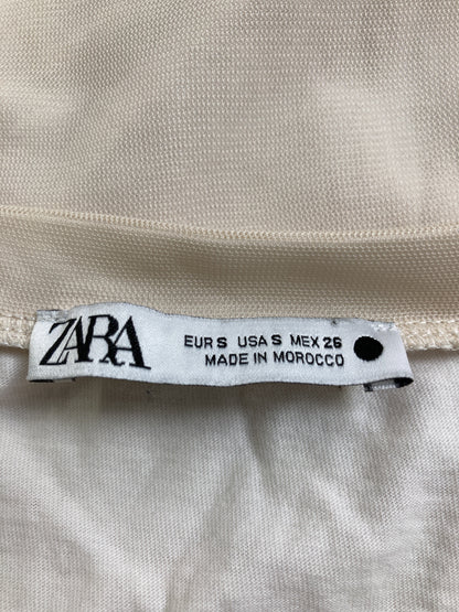 ZARA/ザラ/Tシャツ/カットソー/トップス/ベージュ/EUR S/USA S/MEX 26