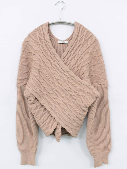 Neuna/ヌナ/ニット/セーター/トップス/ベージュ/F