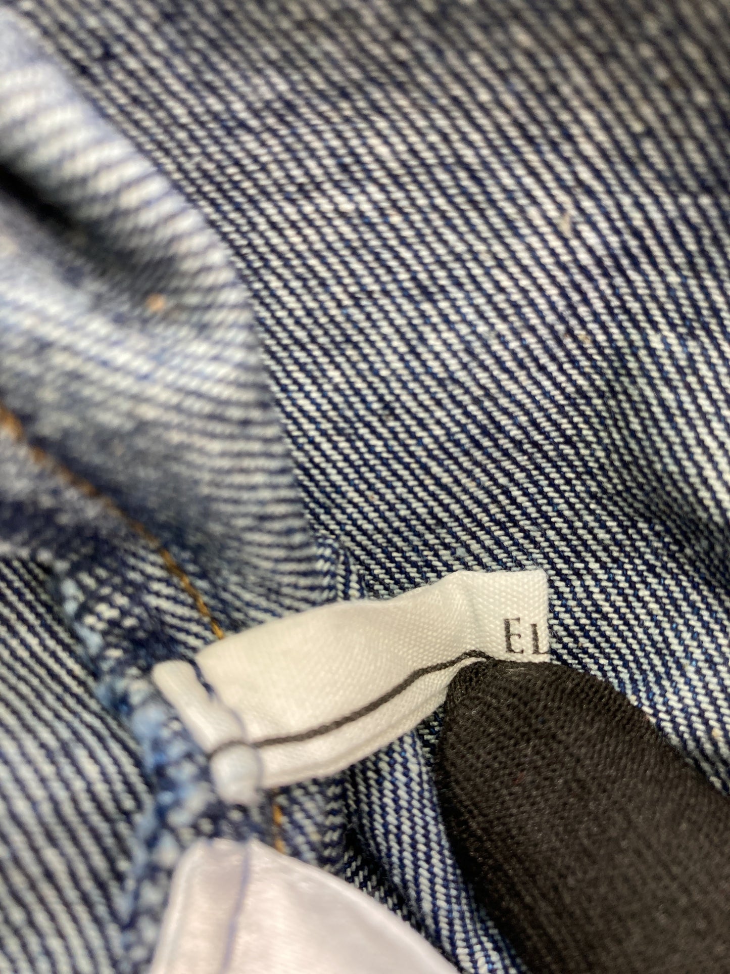 ELANCARE DUE/デニムスカート/スカート/ネイビー/F