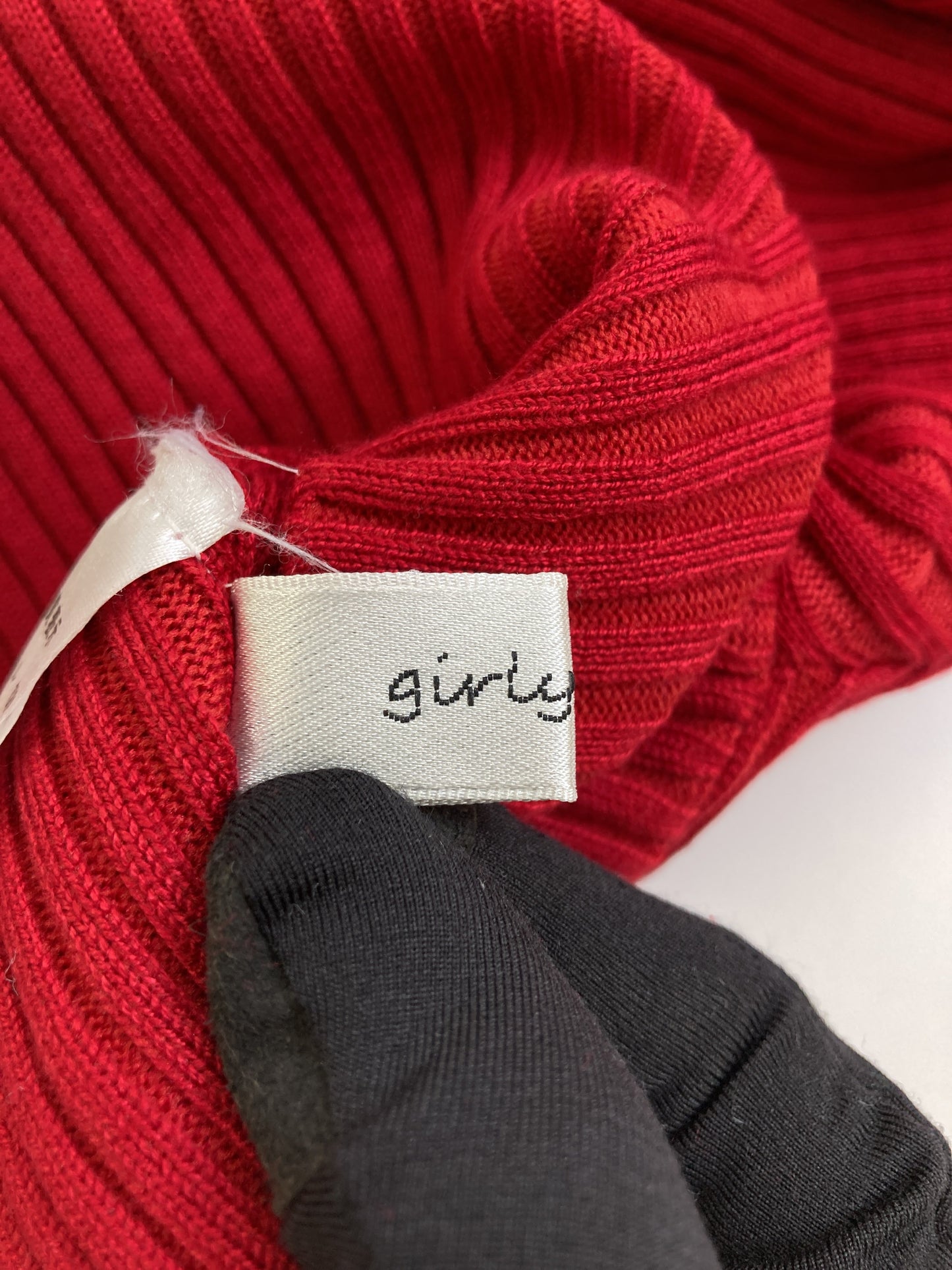 girly doll/ガーリードール/ニット/セーター/トップス/レッド