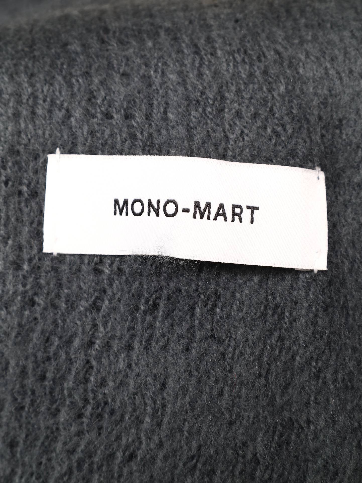 MONO-MART/モノマート/マフラー/ファッション雑貨/ブラック