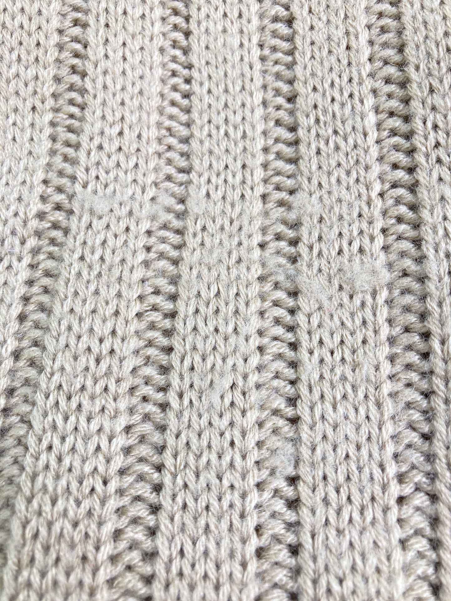 Beno/ビーノ/ニット/セーター/トップス/ベージュ/L