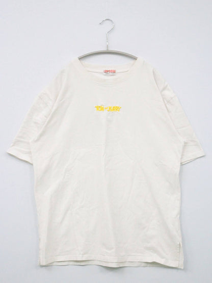 TOM and JERRY/Tシャツ/カットソー/トップス/ホワイト/F