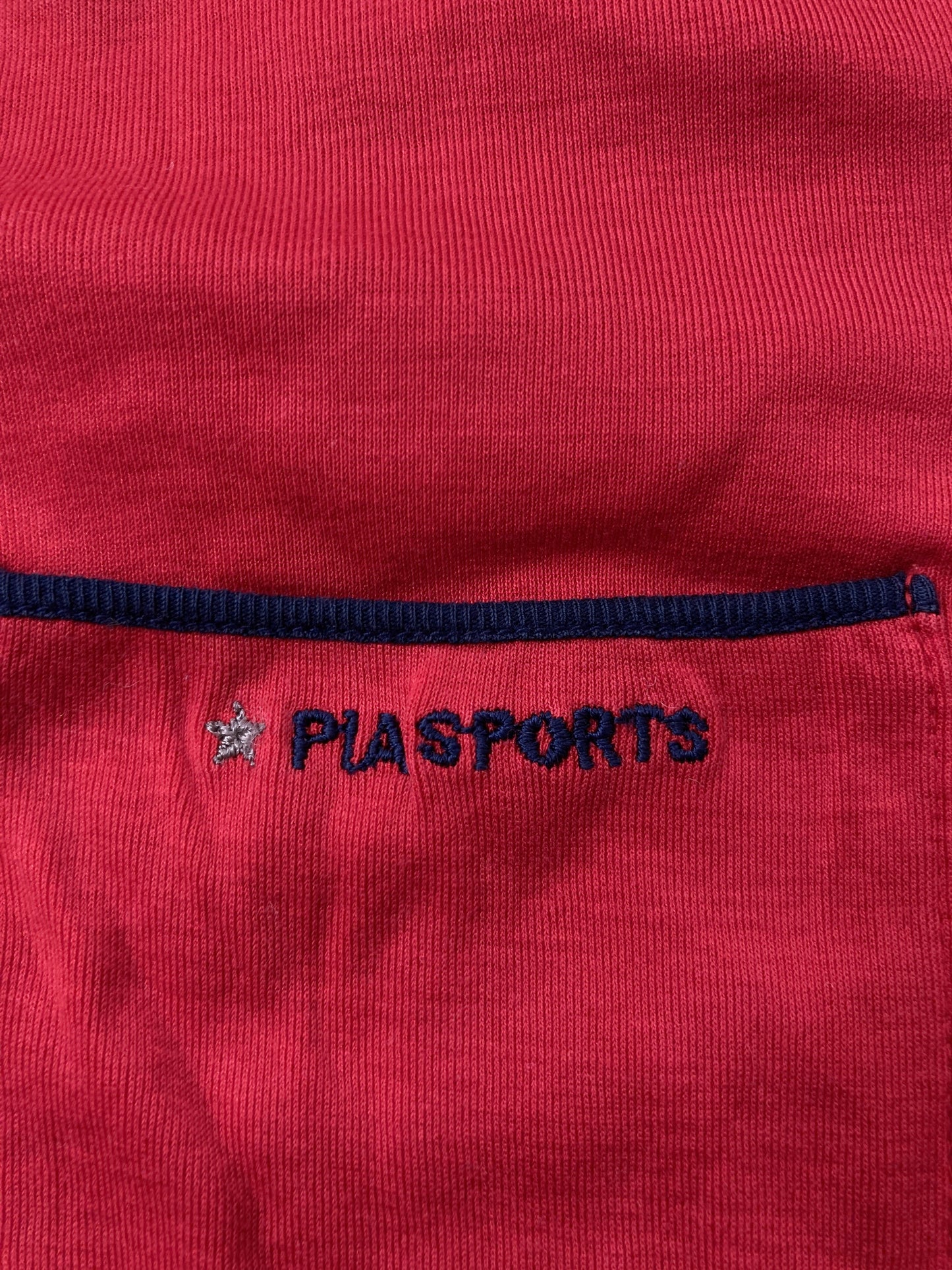 PIA SPORTS/ポロシャツ/トップス/レッド/Ⅲ