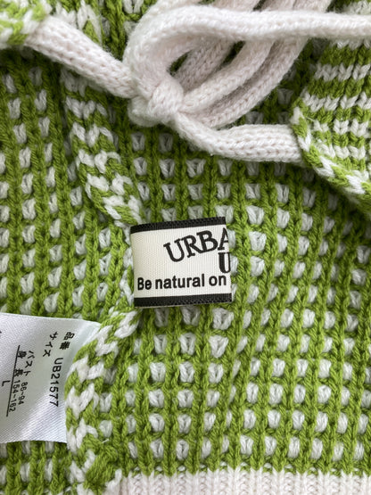 URBANITY/ニット/セーター/トップス/グリーン/L