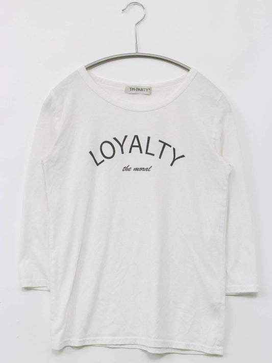 TM-PARTY/Tシャツ/カットソー/トップス/ホワイト/M