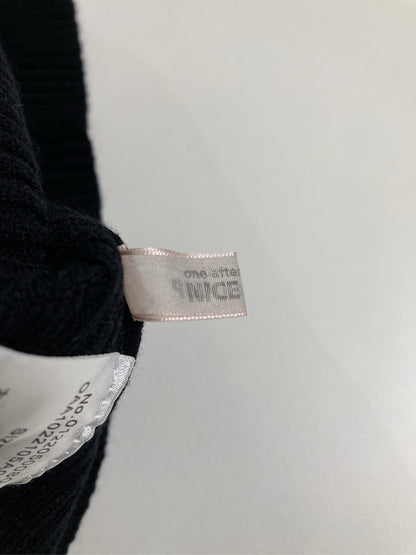 NICE CLAUP/ナイスクラップ/ニット/セーター/トップス/ブラック/F