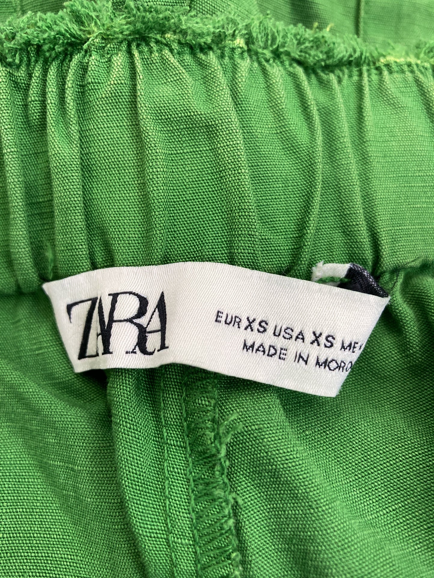 ZARA/ザラ/その他パンツ/パンツ/グリーン/XS