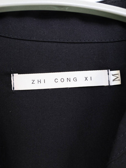 ZHI CONG XI/ベスト/トップス/ブラック/M