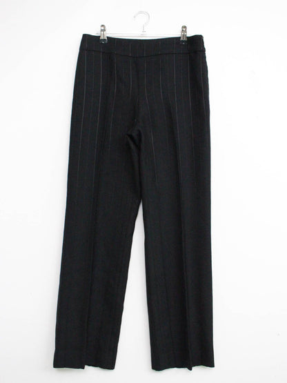 ARMANI/スラックス/パンツ/ブラック/38