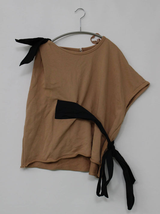 Tシャツ/カットソー/トップス/ベージュ