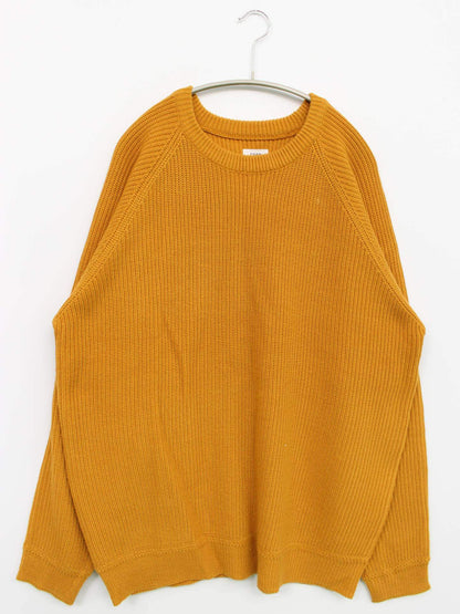 coen/ニット/セーター/トップス/イエロー/XL