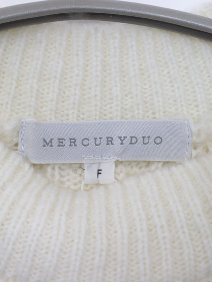 MERCURYDUO/ワンピース/ワンピース/ドレス/アイボリー/F